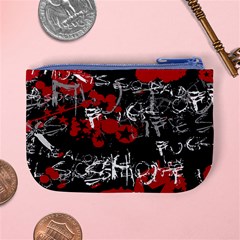 Emo Graffiti Mini Coin Purse from ArtsNow.com Back