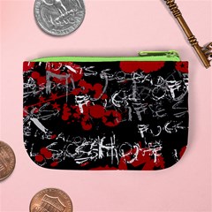Emo Graffiti Mini Coin Purse from ArtsNow.com Back