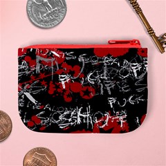 Emo Graffiti Mini Coin Purse from ArtsNow.com Back