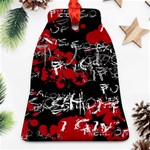 Emo Graffiti Bell Ornament (Two Sides)