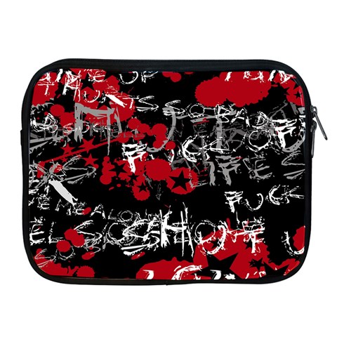 Emo Graffiti Apple iPad Zipper Case from ArtsNow.com Front