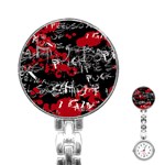 Emo Graffiti Stainless Steel Nurses Watch