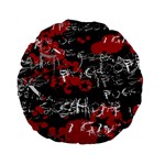 Emo Graffiti Standard 15  Premium Flano Round Cushion 