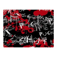 Emo Graffiti Double Sided Flano Blanket (Mini) from ArtsNow.com 35 x27  Blanket Front