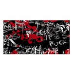 Emo Graffiti Satin Shawl