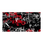 Emo Graffiti Satin Wrap