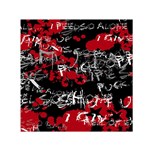 Emo Graffiti Small Satin Scarf (Square)