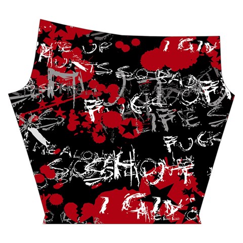 Emo Graffiti Yoga Cropped Leggings from ArtsNow.com Right