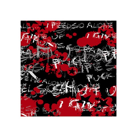 Emo Graffiti Square Tapestry (Small) from ArtsNow.com Front