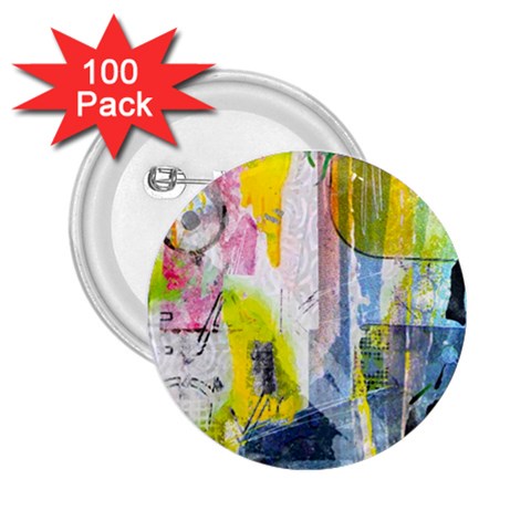 Graffiti Graphic 2.25  Button (100 pack) from ArtsNow.com Front