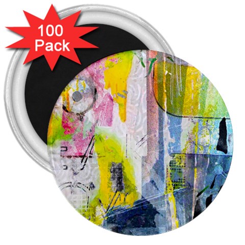 Graffiti Graphic 3  Magnet (100 pack) from ArtsNow.com Front