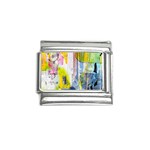 Graffiti Graphic Italian Charm (9mm)