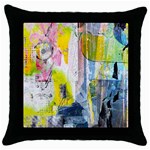 Graffiti Graphic Throw Pillow Case (Black)