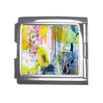 Graffiti Graphic Mega Link Italian Charm (18mm)