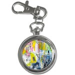 Graffiti Graphic Key Chain Watch