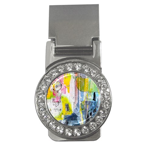 Graffiti Graphic Money Clip (CZ) from ArtsNow.com Front