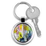Graffiti Graphic Key Chain (Round)
