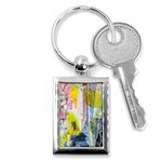Graffiti Graphic Key Chain (Rectangle)