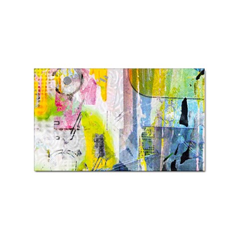 Graffiti Graphic Sticker (Rectangular) from ArtsNow.com Front