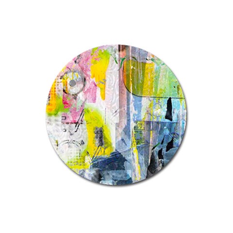 Graffiti Graphic Magnet 3  (Round) from ArtsNow.com Front