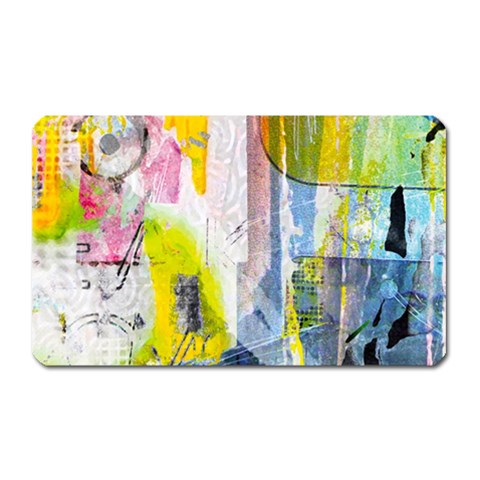 Graffiti Graphic Magnet (Rectangular) from ArtsNow.com Front