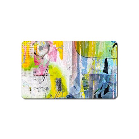 Graffiti Graphic Magnet (Name Card) from ArtsNow.com Front