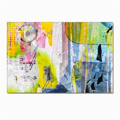Graffiti Graphic Postcard 4 x 6  (Pkg of 10) from ArtsNow.com Front