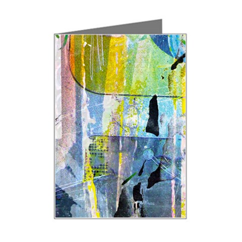 Graffiti Graphic Mini Greeting Card from ArtsNow.com Left
