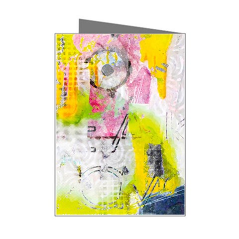 Graffiti Graphic Mini Greeting Card from ArtsNow.com Right
