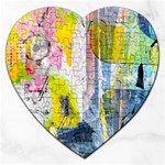 Graffiti Graphic Jigsaw Puzzle (Heart)