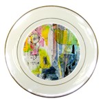 Graffiti Graphic Porcelain Plate