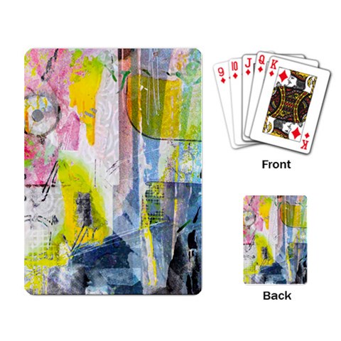 Graffiti Graphic Playing Cards Single Design (Rectangle) from ArtsNow.com Back