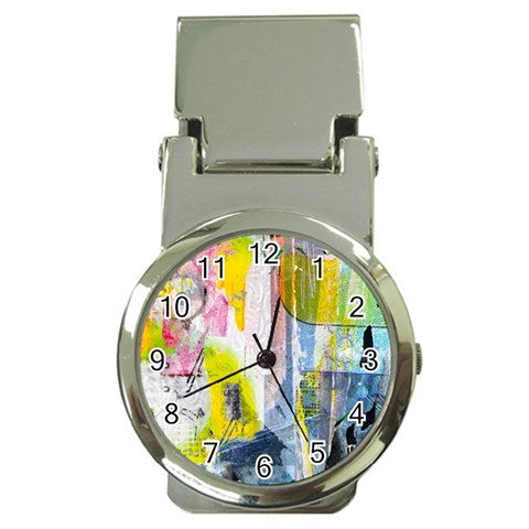 Graffiti Graphic Money Clip Watch from ArtsNow.com Front