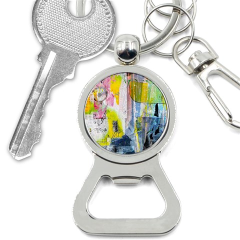 Graffiti Graphic Bottle Opener Key Chain from ArtsNow.com Front