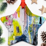 Graffiti Graphic Star Ornament (Two Sides)