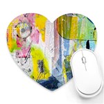 Graffiti Graphic Heart Mousepad