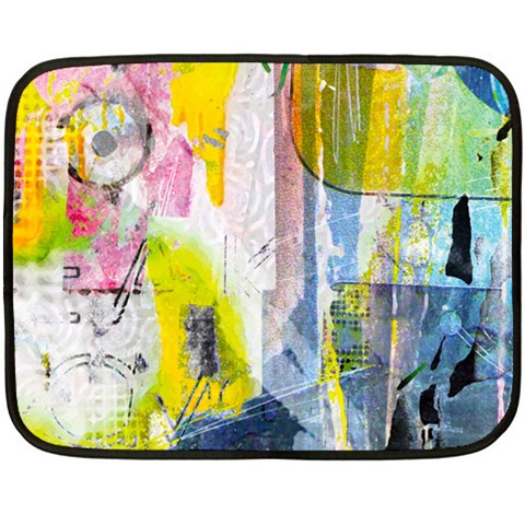 Graffiti Graphic Fleece Blanket (Mini) from ArtsNow.com 35 x27  Blanket