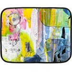 Graffiti Graphic Double Sided Fleece Blanket (Mini)