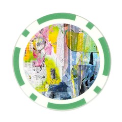 Graffiti Graphic Poker Chip Card Guard (10 pack) from ArtsNow.com Back