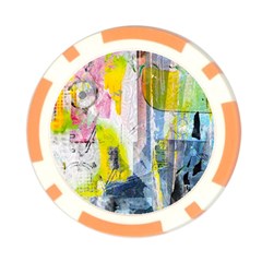 Graffiti Graphic Poker Chip Card Guard (10 pack) from ArtsNow.com Back
