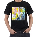 Graffiti Graphic Men s T-Shirt (Black)