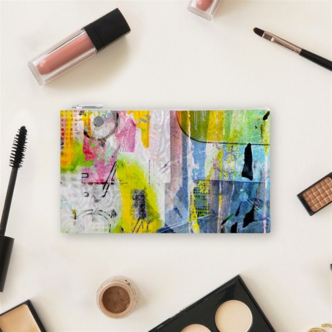 Graffiti Graphic Cosmetic Bag (Small) from ArtsNow.com Front