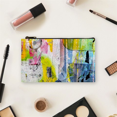 Graffiti Graphic Cosmetic Bag (Small) from ArtsNow.com Front