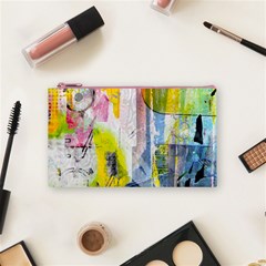 Graffiti Graphic Cosmetic Bag (Small) from ArtsNow.com Front