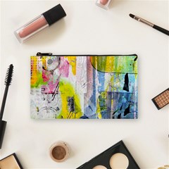 Graffiti Graphic Cosmetic Bag (Small) from ArtsNow.com Front