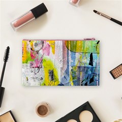 Graffiti Graphic Cosmetic Bag (Small) from ArtsNow.com Back