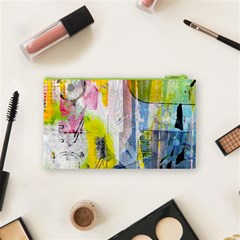 Graffiti Graphic Cosmetic Bag (Small) from ArtsNow.com Back