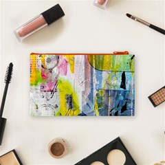 Graffiti Graphic Cosmetic Bag (Small) from ArtsNow.com Back