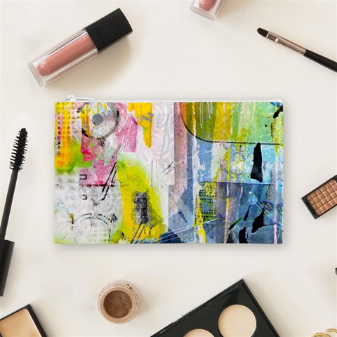 Graffiti Graphic Cosmetic Bag (Medium) from ArtsNow.com Front