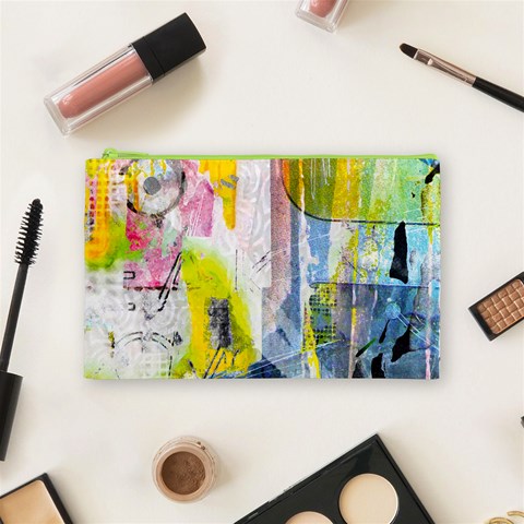 Graffiti Graphic Cosmetic Bag (Medium) from ArtsNow.com Front